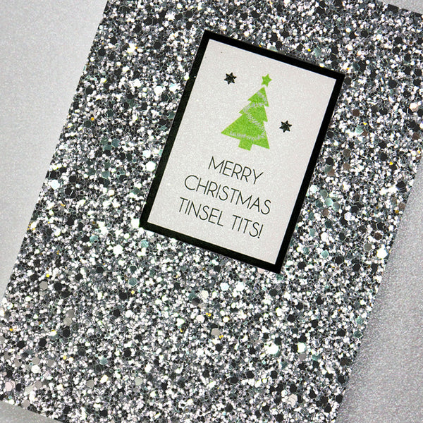 Merry Christmas Tinsel Tits