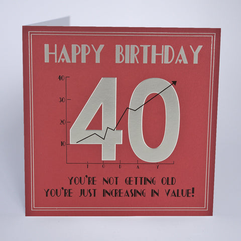 40th Birthday - Increasing In Value