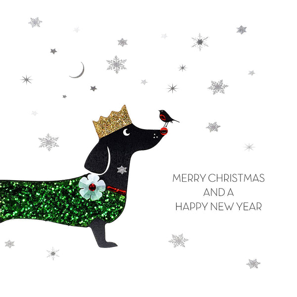 Merry Christmas & A Happy New Year (Dog)