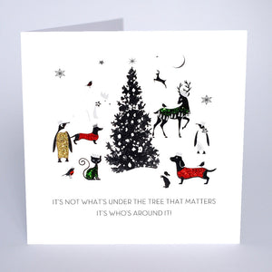 It's Not What's Under The Tree. . .
