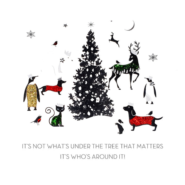 It's Not What's Under The Tree. . .
