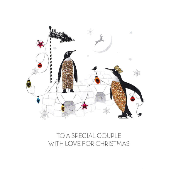 To A Special Couple With Love At Christmas