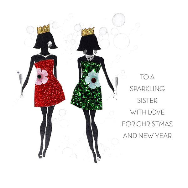 To a Sparkling Sister With Love For Christmas