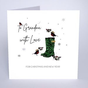To Grandma With Love for Christmas and New Year