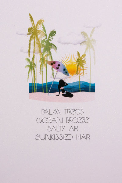 Palm Trees Ocean Breeze