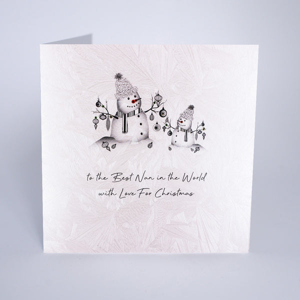 To The Best Nan In The World With Love At Christmas