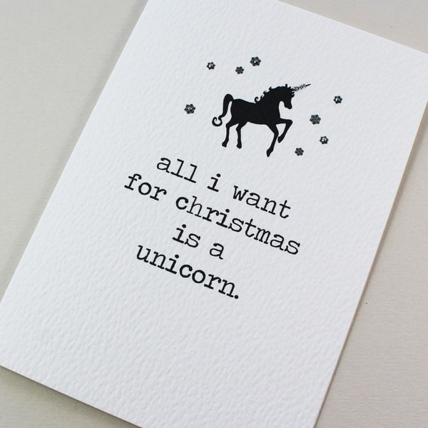 All I Want for Christmas is a Unicorn