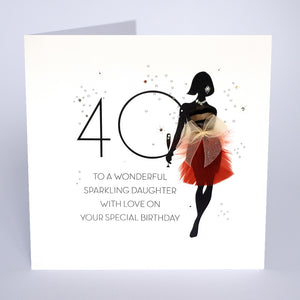 40 To a Wonderful Sparkling Daughter