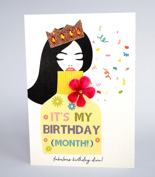 It's My Birthday (Month!) (Options Available)