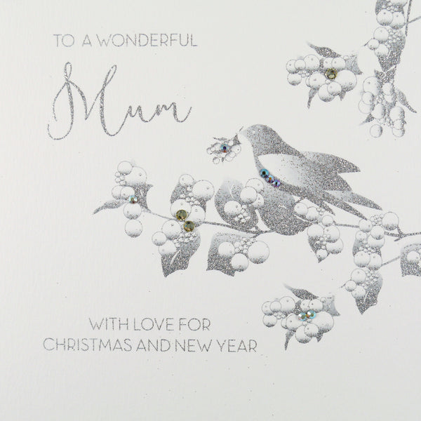 To a Wonderful Mum, With Love For Christmas & New Year