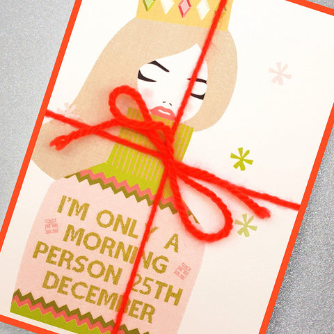 I'm Only a Morning Person 25th December / Santa's Coming I Know Him