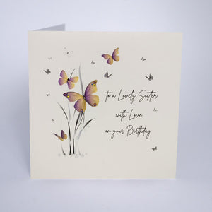 The Best & Loveliest Mum Embellished Birthday Card – The