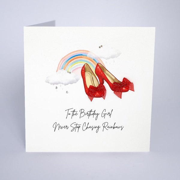 To the Birthday Girl, Never Stop Chasing Rainbows