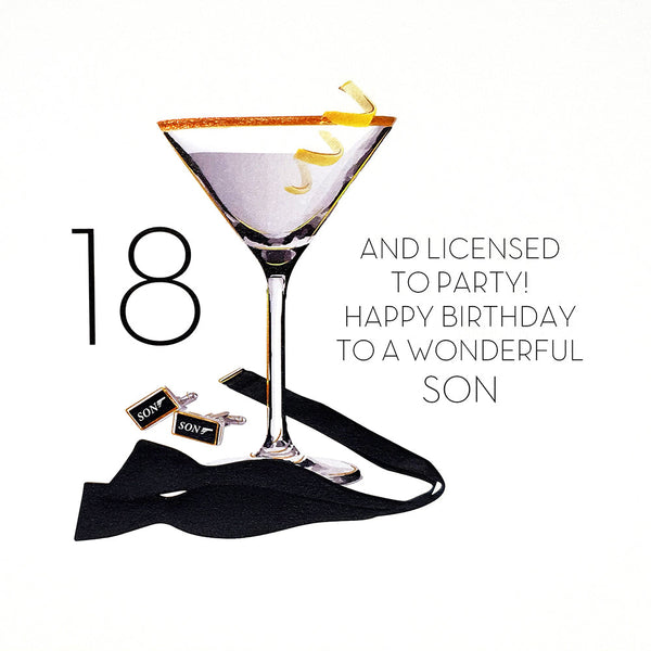 18 and Licensed to Party - To a Wonderful Son