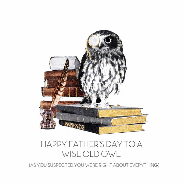 To a wise old owl