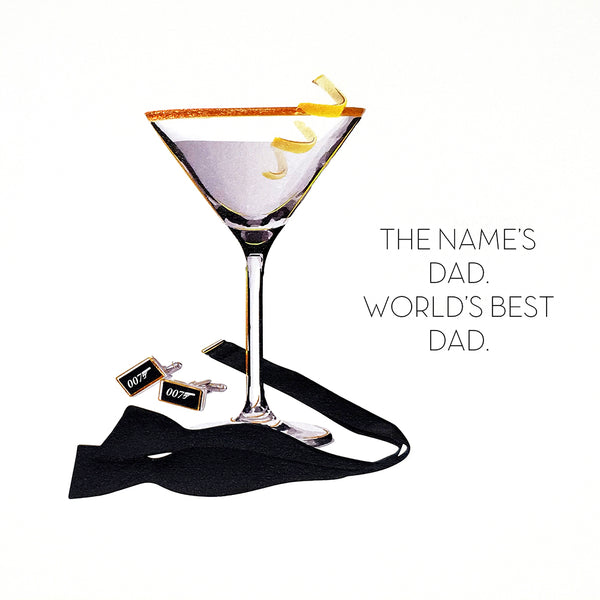 The name's dad. World's best dad.