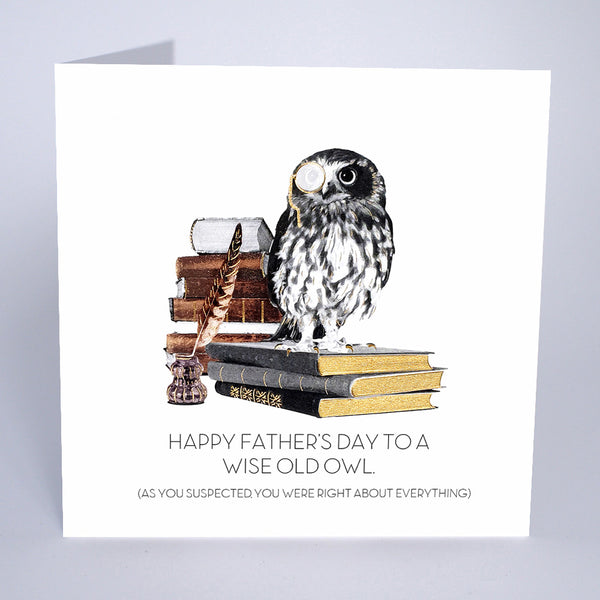 To a wise old owl