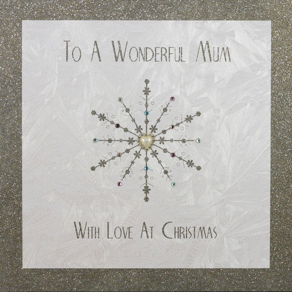 To a Wonderful Mum With Love at Christmas (Star)