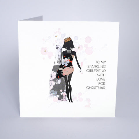 To My Sparkling Girlfriend With Love for Christmas