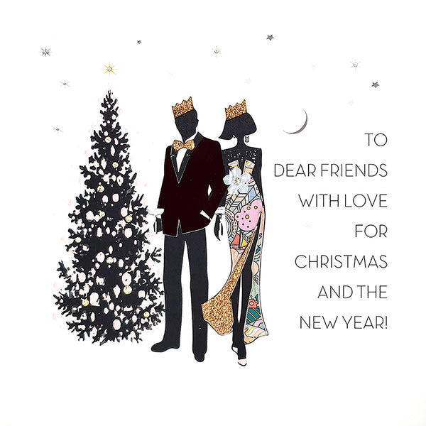 To Dear Friends With Love for Christmas and the New Year