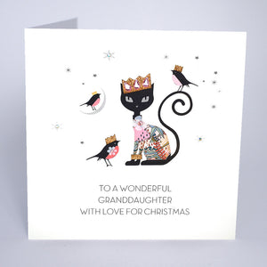 To a Wonderful Granddaughter With Love for Christmas