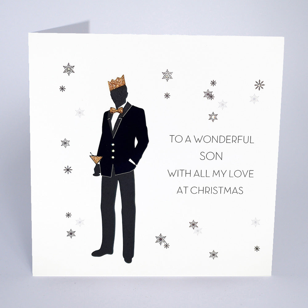 To a Wonderful Son With All My Love at Christmas