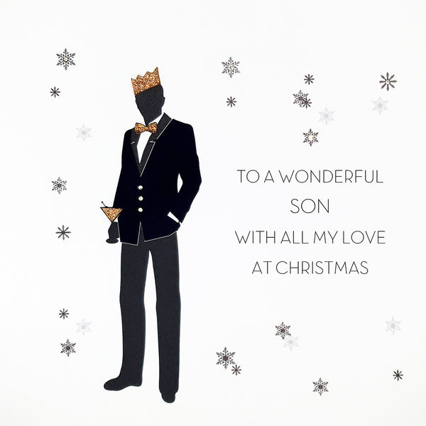 To a Wonderful Son With All My Love at Christmas