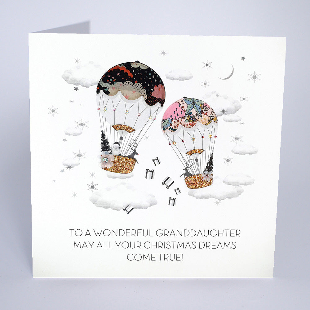 To a Wonderful Granddaughter May All Your Christmas Dreams Come True