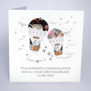 To a Wonderful Granddaughter May All Your Christmas Dreams Come True