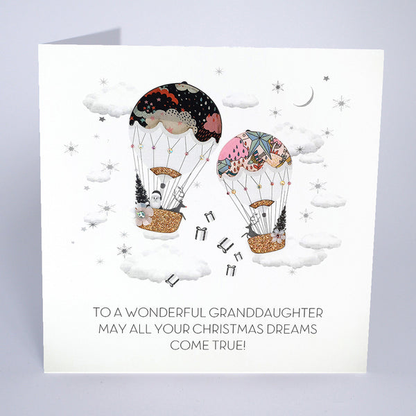 To a Wonderful Granddaughter May All Your Christmas Dreams Come True