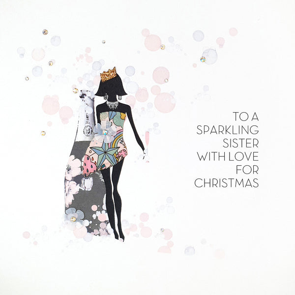 To a Sparkling Sister With Love for Christmas
