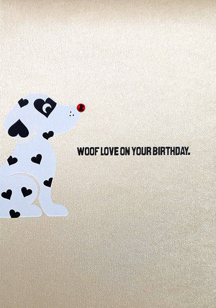 Woof Love On Your Birthday