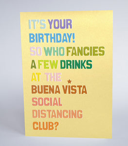 Buena Vista Social Distancing Club