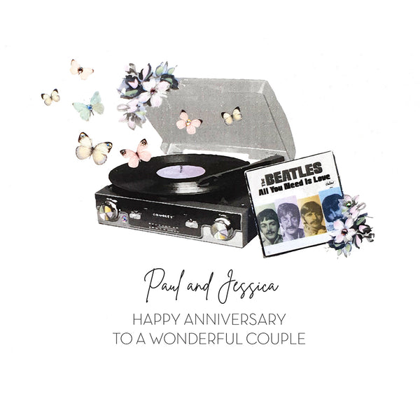Happy Anniversary (Record Player)