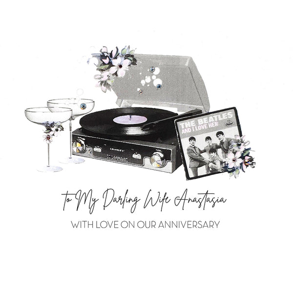 With Love on Our Anniversary (Record Player)