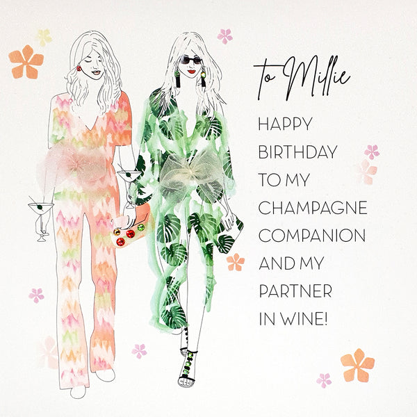 Happy Birthday to my Champagne Companion