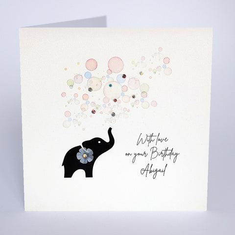 With Love on Your Birthday - Elephant
