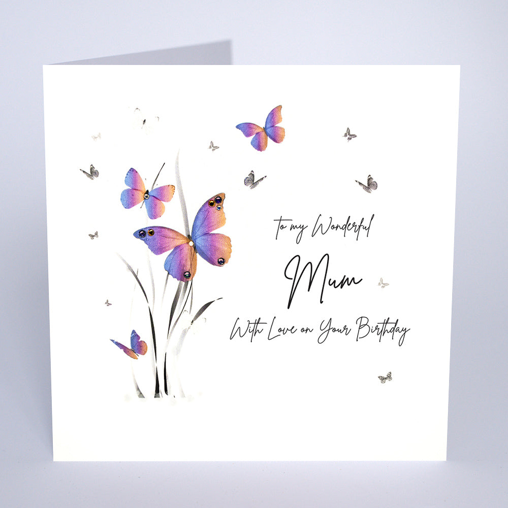 To My Wonderful Mum (Butterflies)