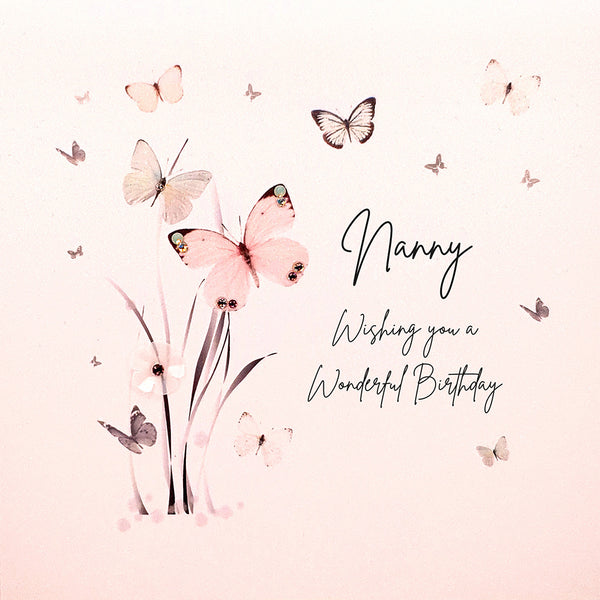 Wishing you a Wonderful Birthday (Butterflies)