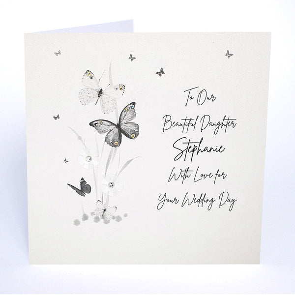 With Love on Your Wedding Day - Butterfly