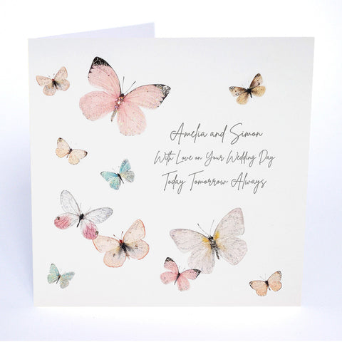Wedding Day/Today Tomorrow Always - Butterflies