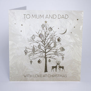 To Mum & Dad with Love at Christmas - Tree