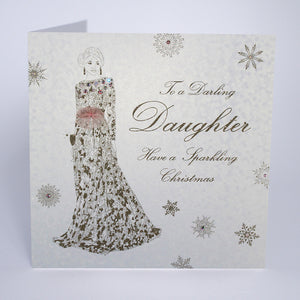 To a Darling Daughter, Have a Sparkling Christmas