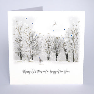 Merry Christmas & a Happy New Year (Snowman)