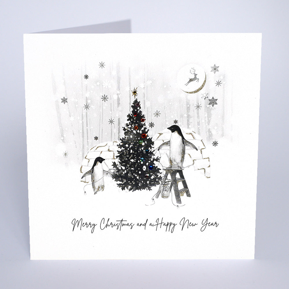Merry Christmas & a Happy New Year (Penguins)