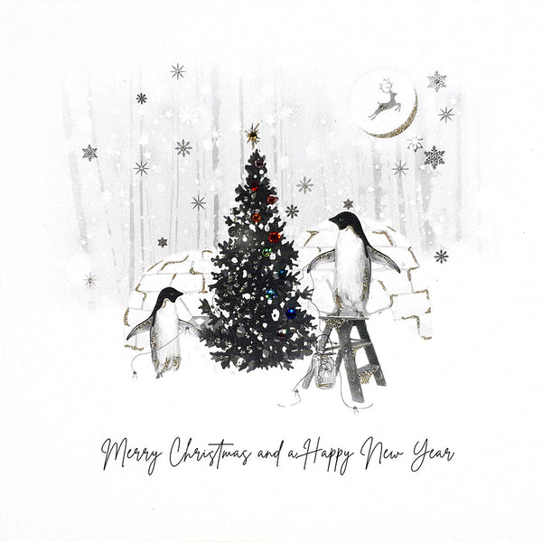 Merry Christmas & a Happy New Year (Penguins)