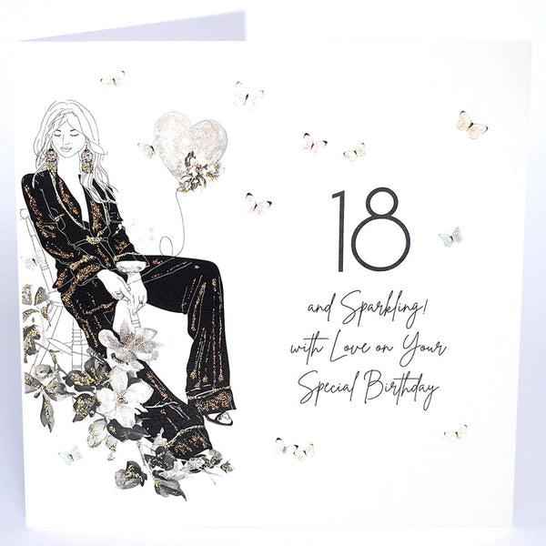 18 and Sparkling, with Love on Your Special Birthday