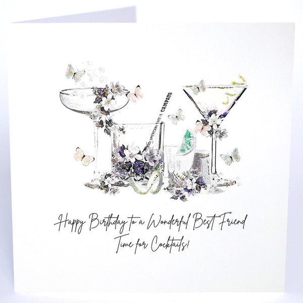 Happy Birthday to a Wonderful Best Friend, Time for Cocktails!