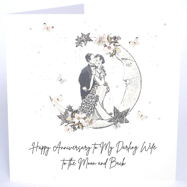 Happy Anniversary to My Darling Wife, to the Moon and Back