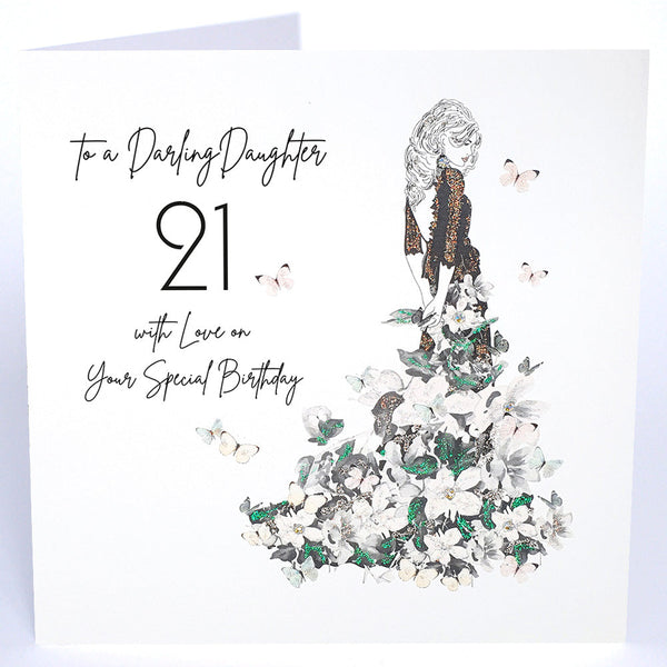 To a Darling Daughter 21 with Love on Your Special Birthday